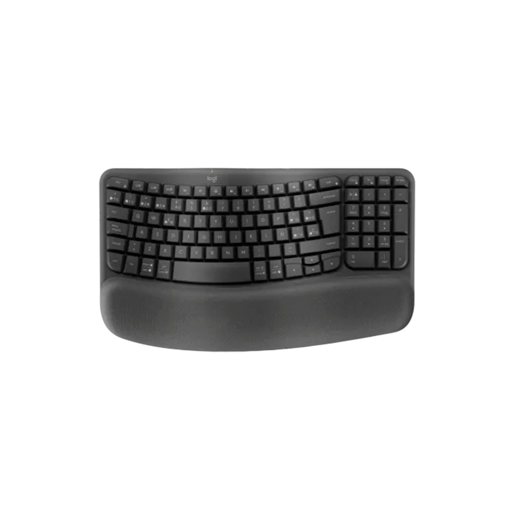 Logitech Teclado Wave Keys Spanish - Graphite