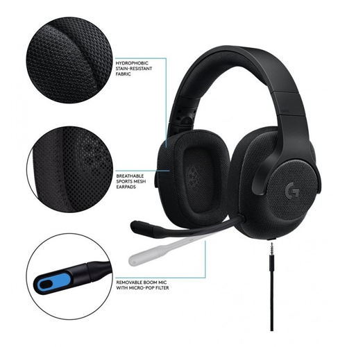 Logitech G433 Wired 7.1 Surround Gaming - Imagen 3